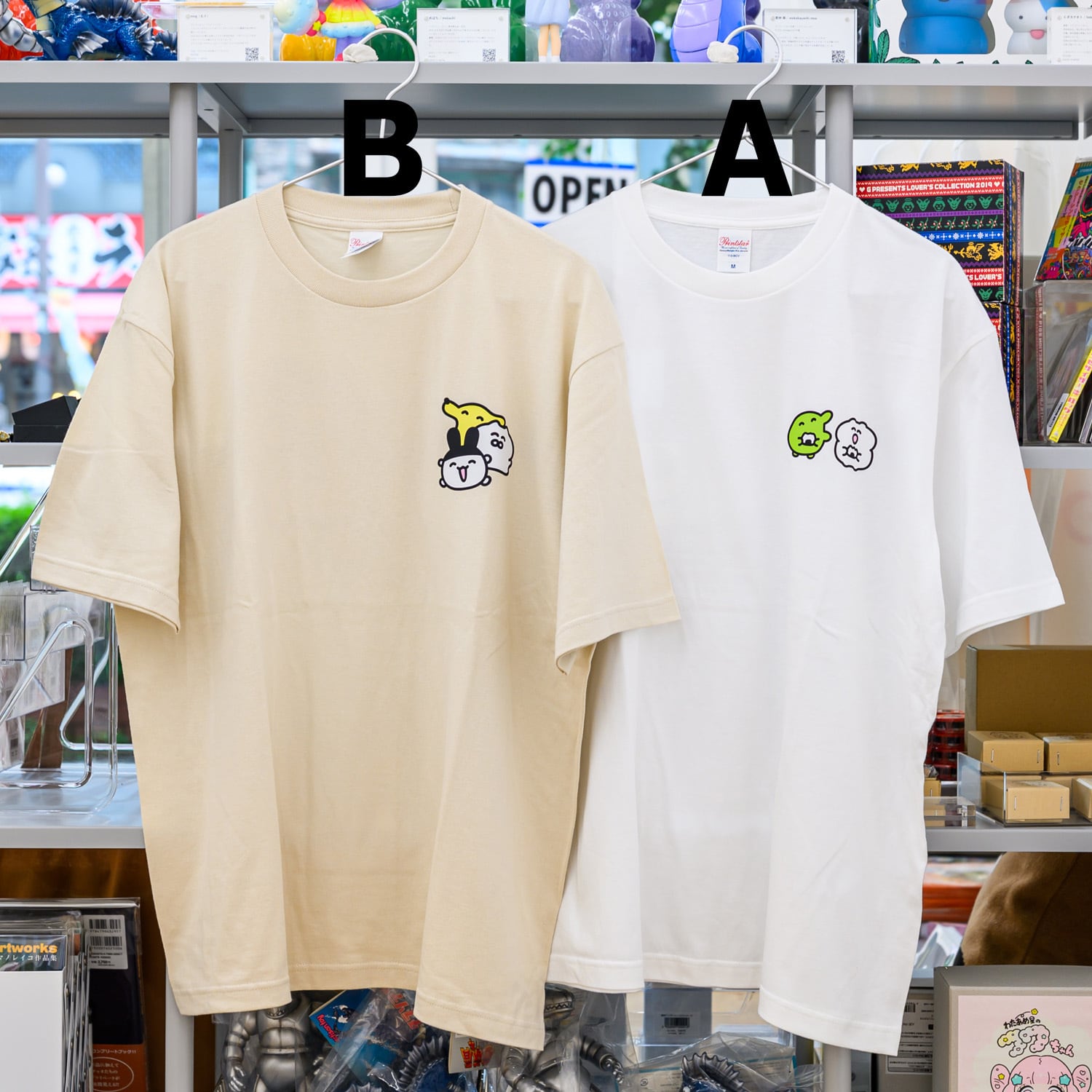 たまごっちとSTUDY優作 ビッグシルエットTシャツ ※ワンサイズ展開