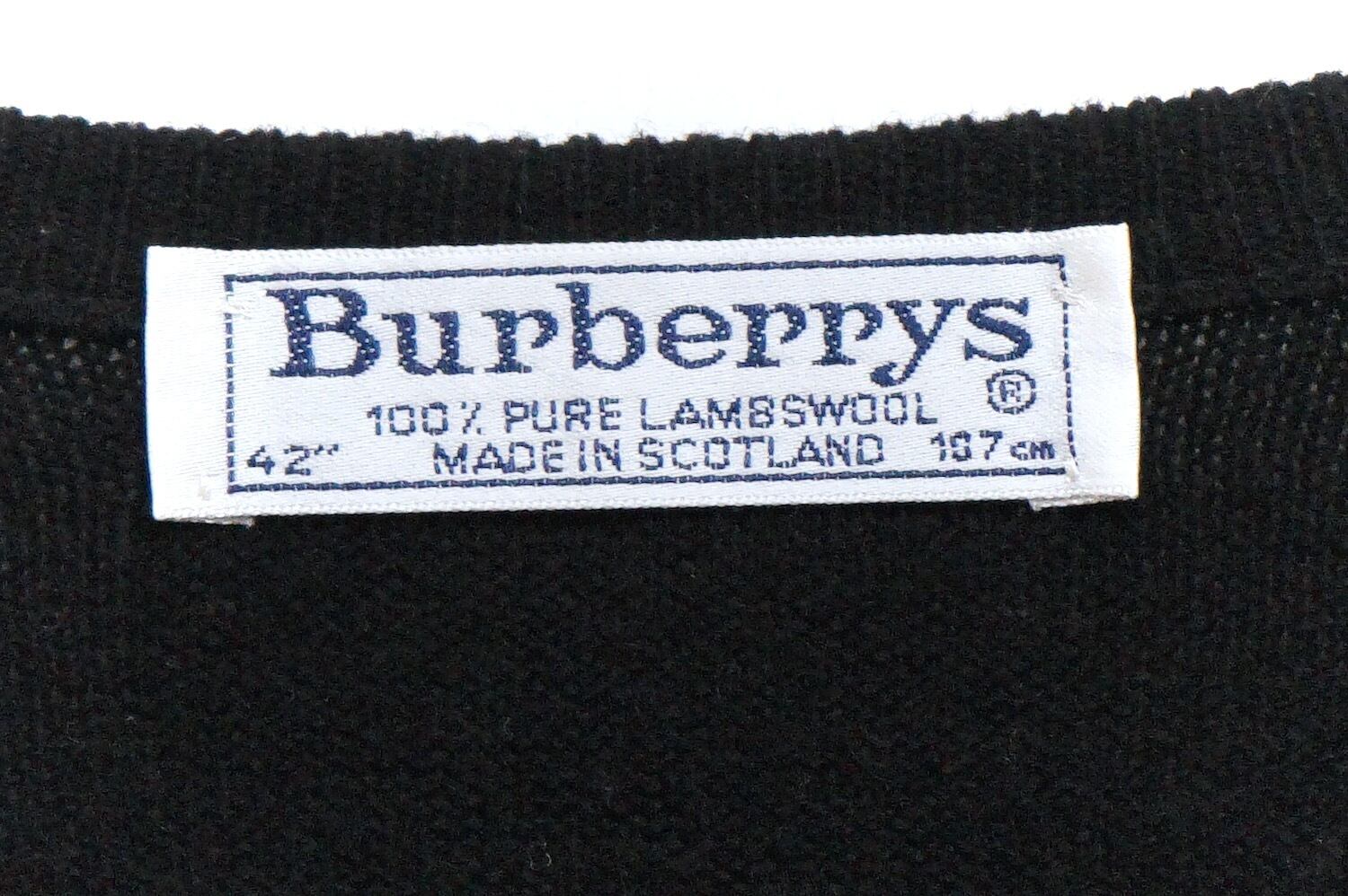 Burberrys バーバリー made in SCOTLAND-