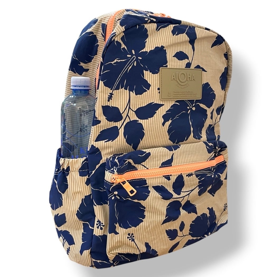 ALOHA COLLECTION】KEEP IT LIGHT BACKPACK SalinaTinyStripe アロハ