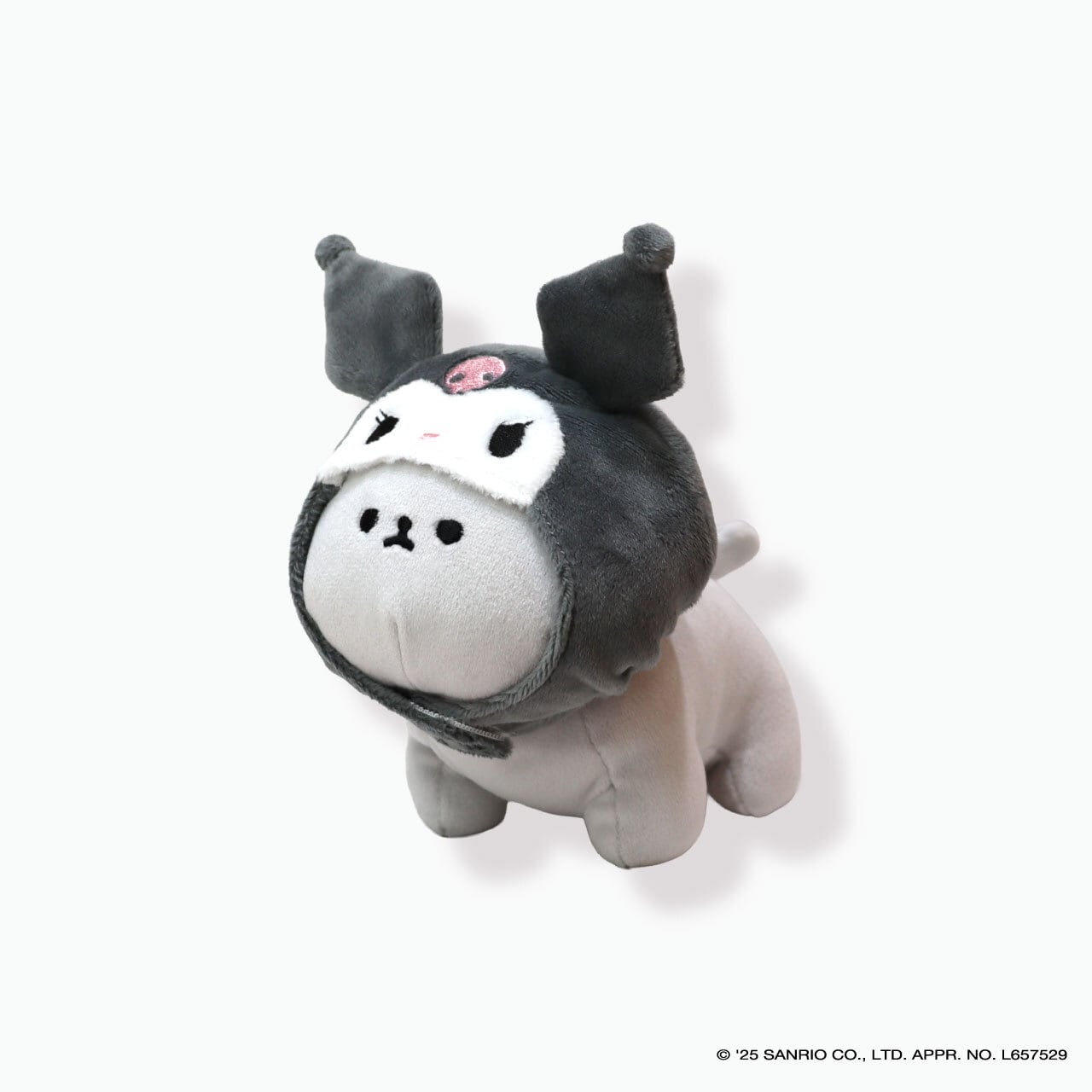 【mof】Sanrio characters x mofmofriends なかよしテノリマスコット KUROMI×ブリティッシュショートヘア / MFS001-3
