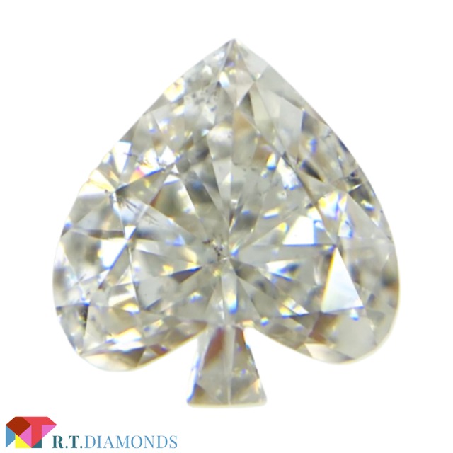 ダイヤモンド！アルファベットAの形！ Iカラー SI1/0.292ct/RT1858/CGL 