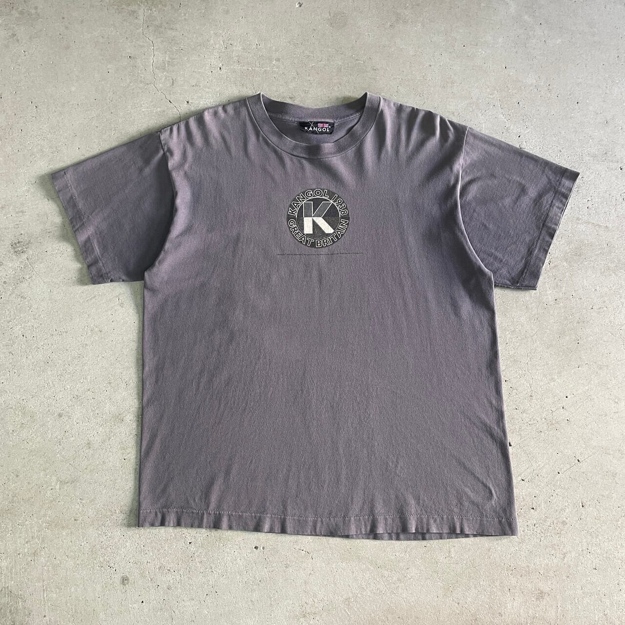 90年代 KANGOL カンゴール ロゴプリント Tシャツ メンズXL相当 古着