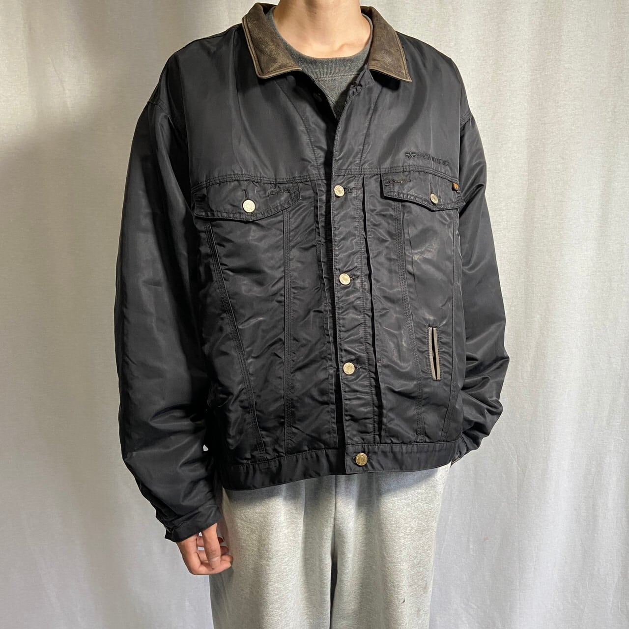 00年代 ALPHA INDUSTRIES アルファインダストリーズ ナイロン 