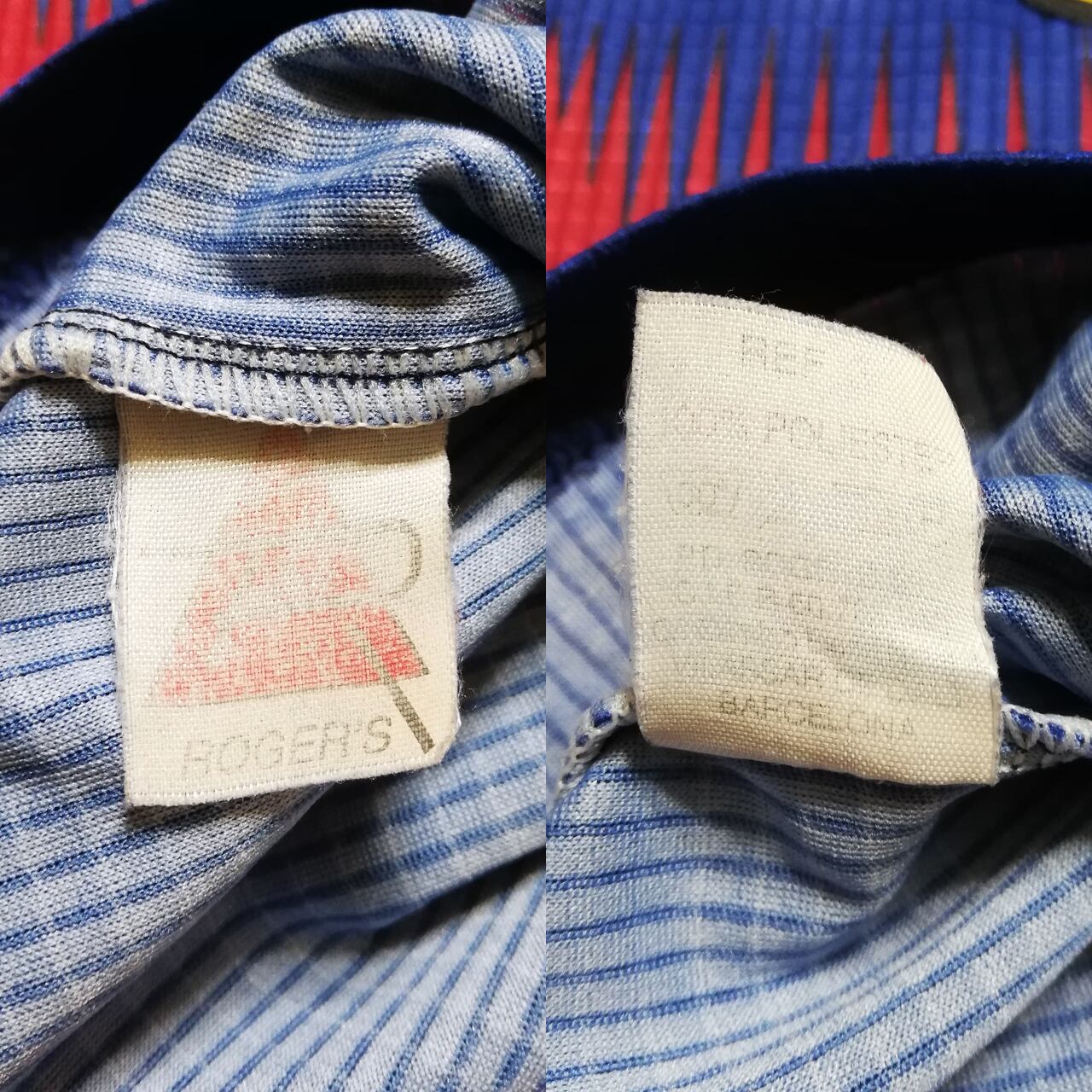 USED/子供用】バルセロナ 1999-2000 Roger's 100周年記念 ユニフォーム