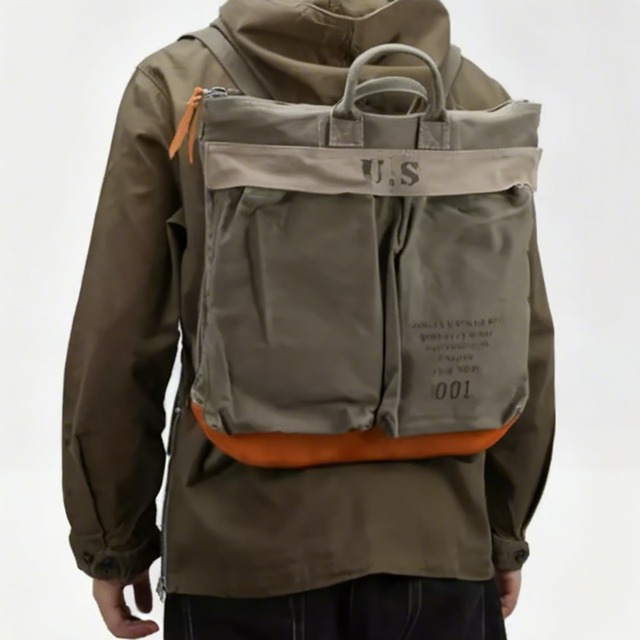 ツートンカラー キャンバス トートバッグ  H00032