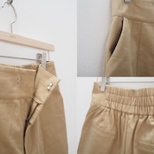 high waist half PT/beige