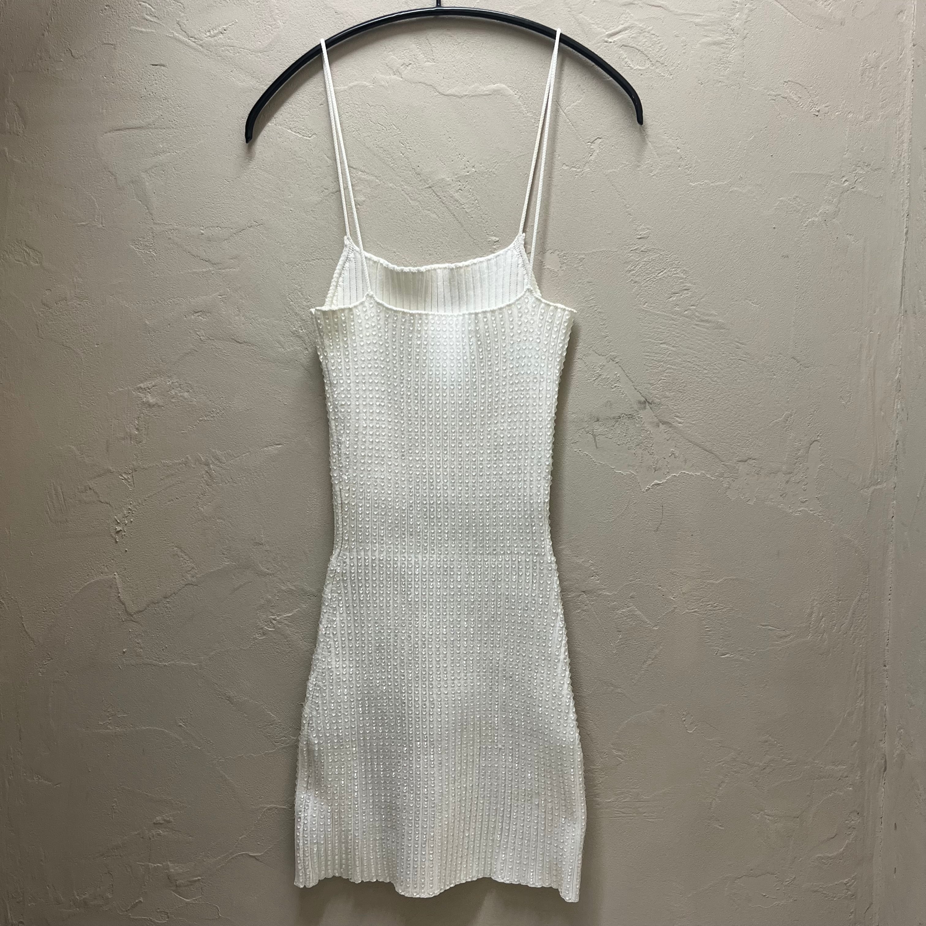 Alexander Wang アレキサンダーワン Crystal-embellished Minidress  