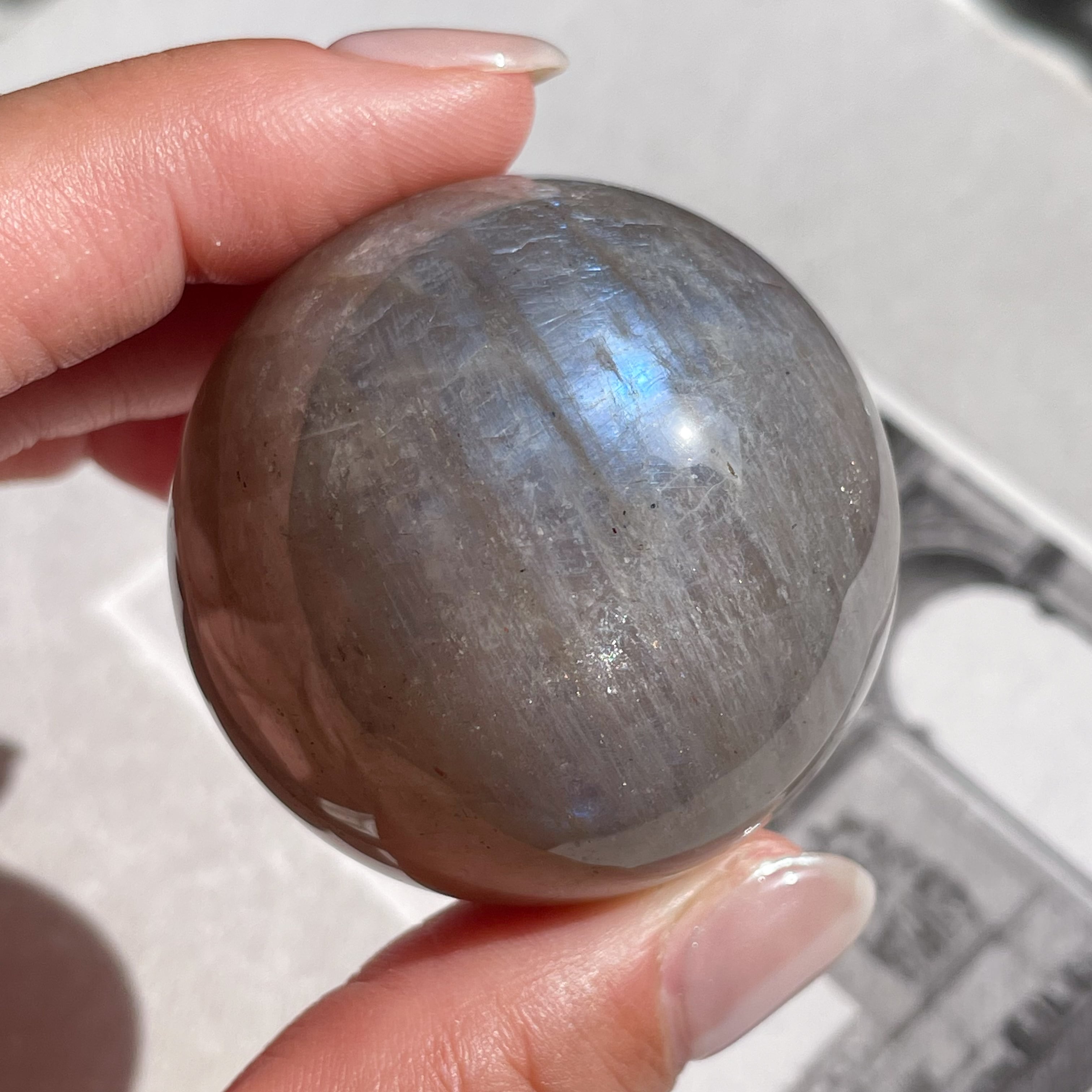 Gray Moonstone ✧ ムーンストーン | FLUXY - 天然石と鉱物のお店