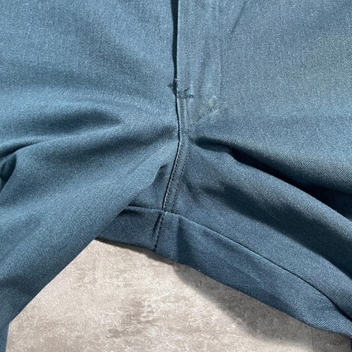 90s Dickies navy pants zipper fly USA製 詳細写真7