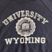 WYOMING UNIV カレッジロゴ　スウェットトレーナー　プリント　ブラック　メンズ　L　サイズ相当　VINTAGE　ビンテージ 商品写真7