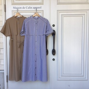 ★20％OFF★ trois／トロワ　50Sブロードシャツワンピース