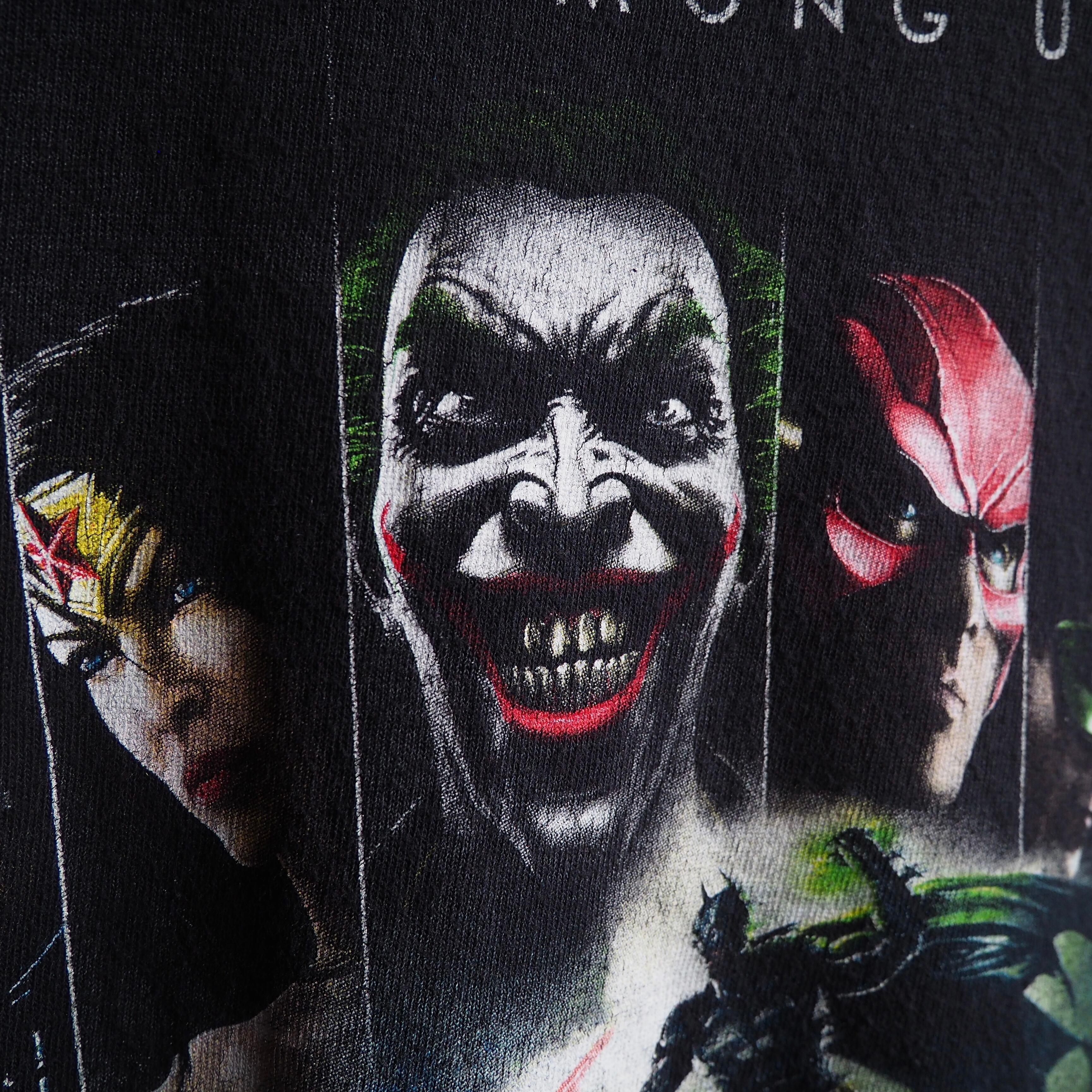 ” Injustice: Gods Among Us ” all star graphic printed Black loose Tee