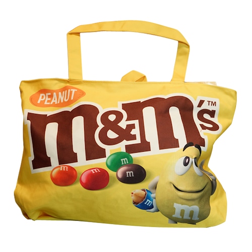 m&m's トートバッグ　エムアンドエムズ　peanut