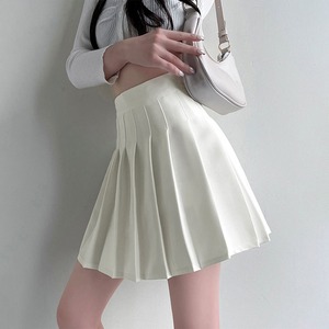プリーツ スカート ミニ レディース 韓国 春夏 おしゃれ 大人 かわいい きれいめ カジュアル Aライン ハイウエスト インナーパンツ付き 大人可愛い 大人女子