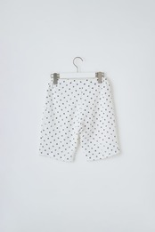 Polka dot print cycling shorts
