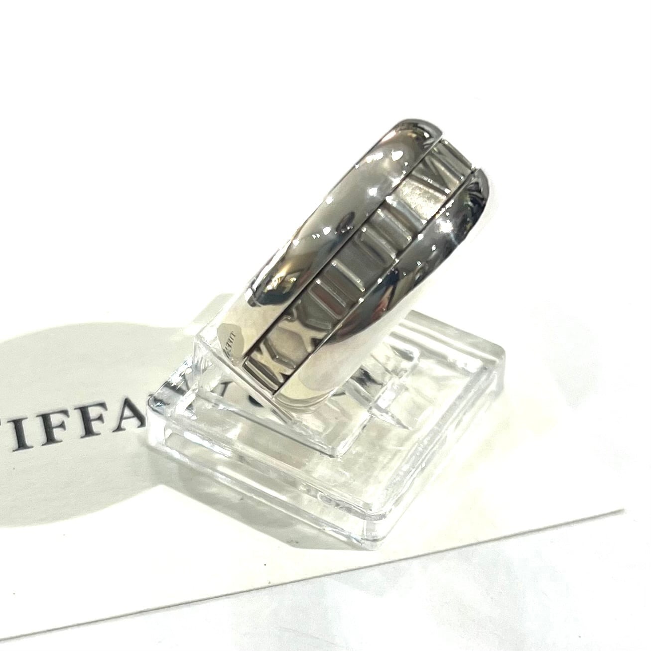 希少【TIFFANY&CO】【18号 】2543出会うべき、名品 ぽってりシルバー