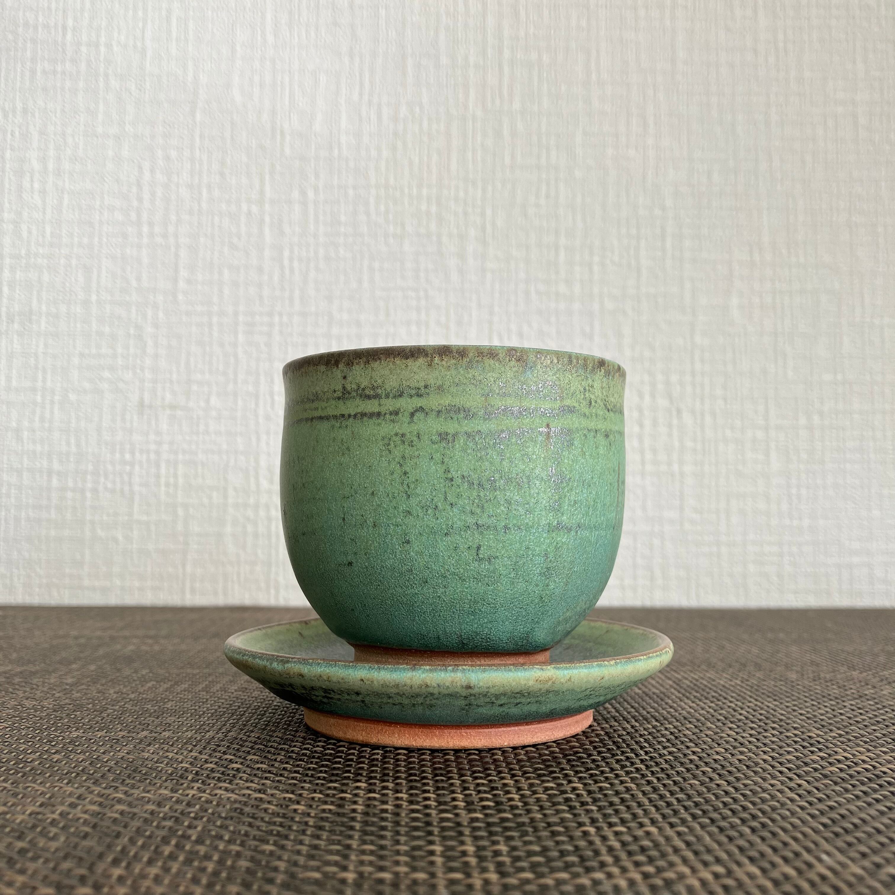 湯呑みと茶托 | 遠藤陶芸工房