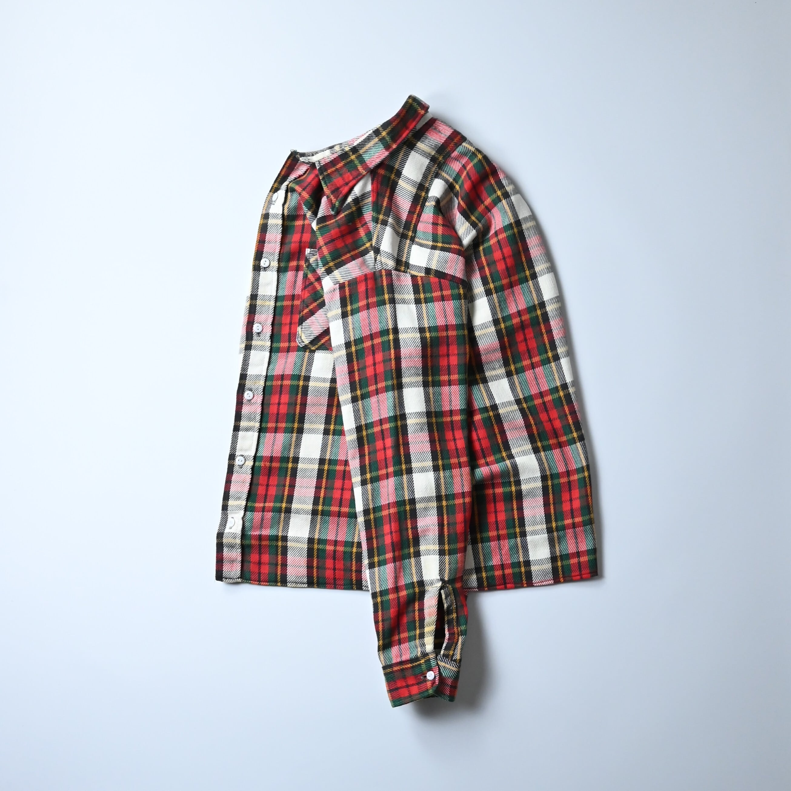 70's BIGMAC vintage M Ctton Flannel Check Shirt | GANKO