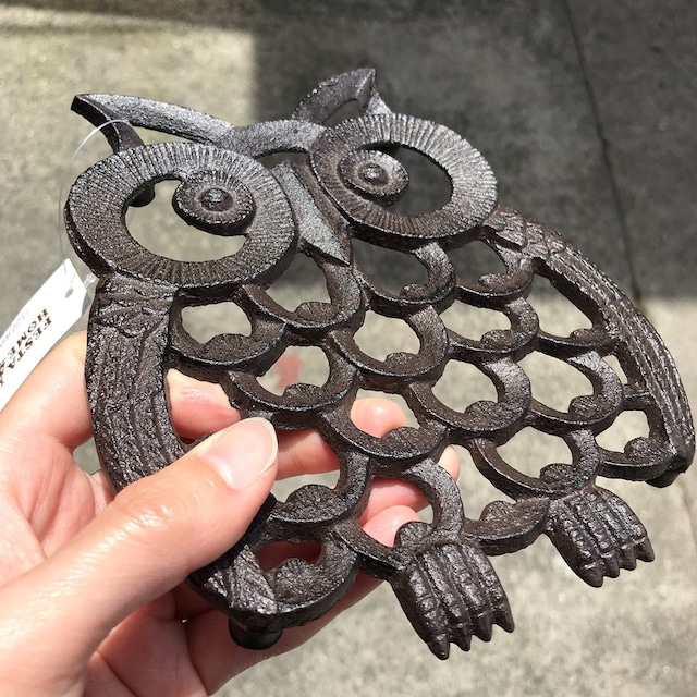 Owl Trivet ふくろう鍋敷き