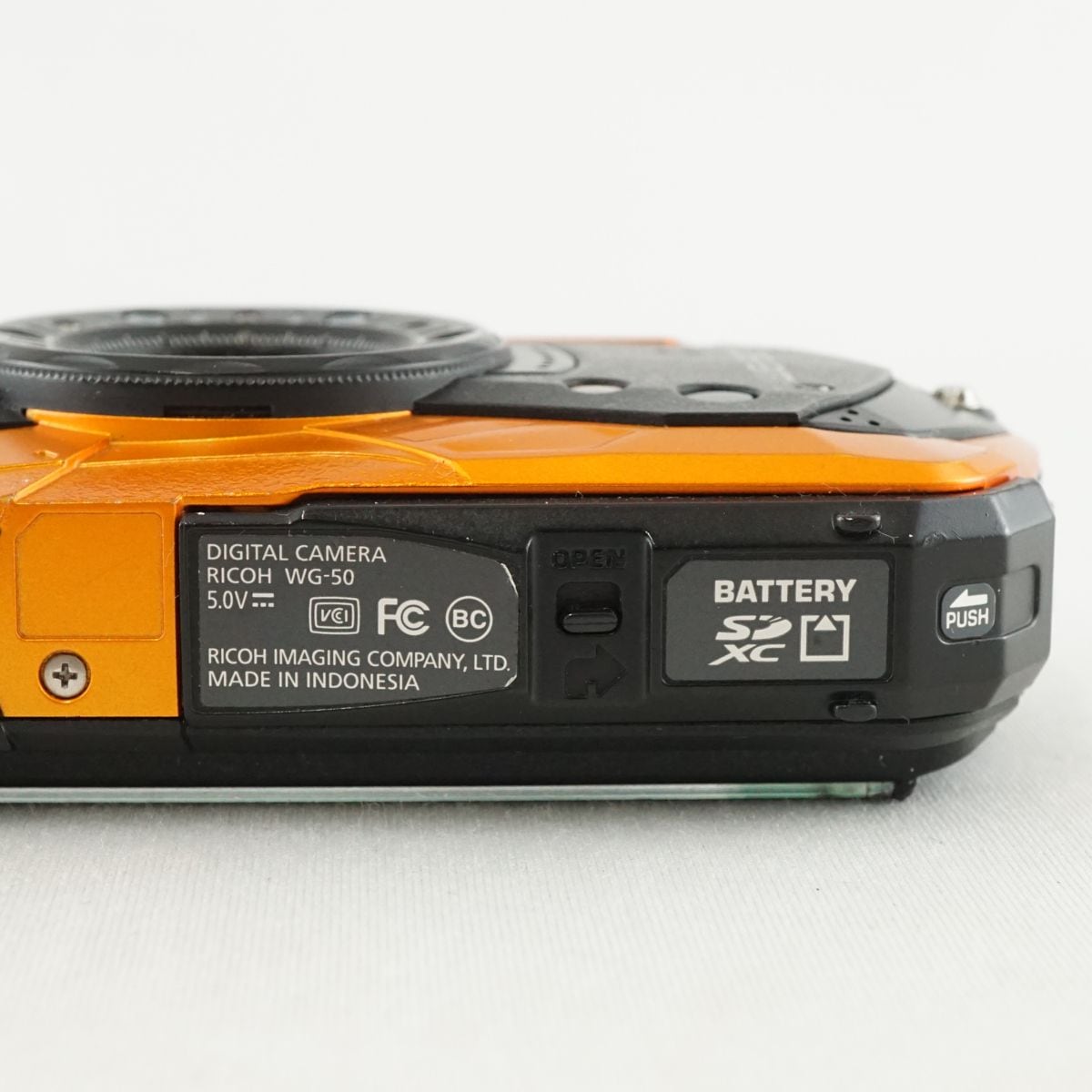 RICOH 防水デジタルカメラ RICOH WG-50 ブラック 防水 デジカメ RICOH