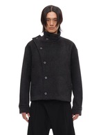 JCAESAR STUDIO Asymmetric Wool Short Jacket