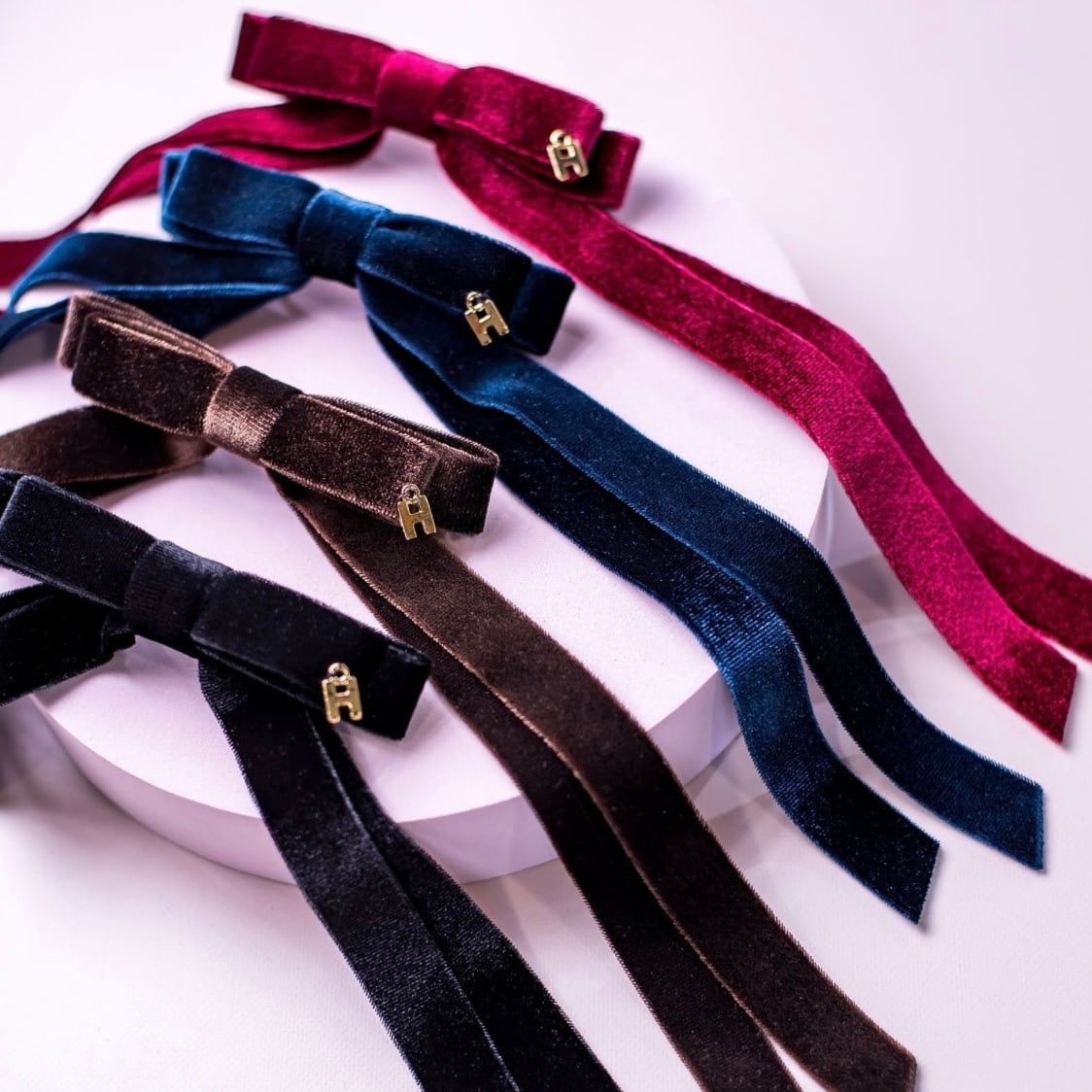 スキニーリボンバレッタ