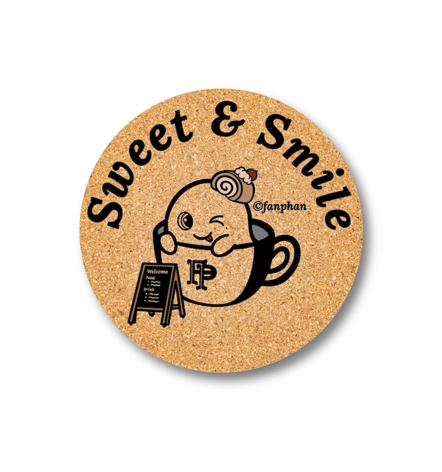 Sweet & Smile コルクコースター チョコモンブラン