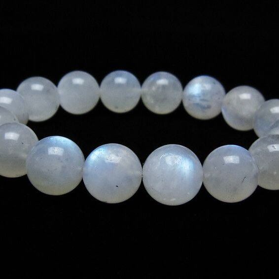 ムーンストーン ブレスレット 13mm 一点物 メール便可 [M便 1/10] 111-44869