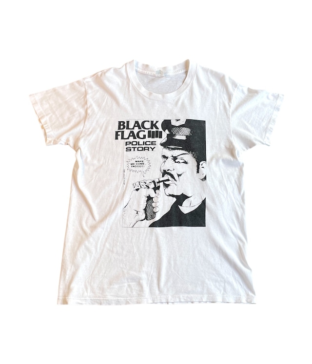 Vintage 90s L Rock band T-shirt -BLACK FLAG-