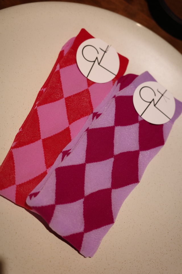 CONLEAD/Sheer Argyle