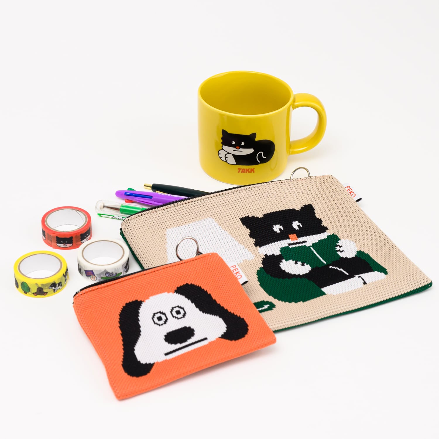 朝野ペコ ニットポーチ大 | TOKYO PiXEL. shop & gallery
