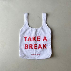 TAKE A BREAK ポケッタブルバッグ