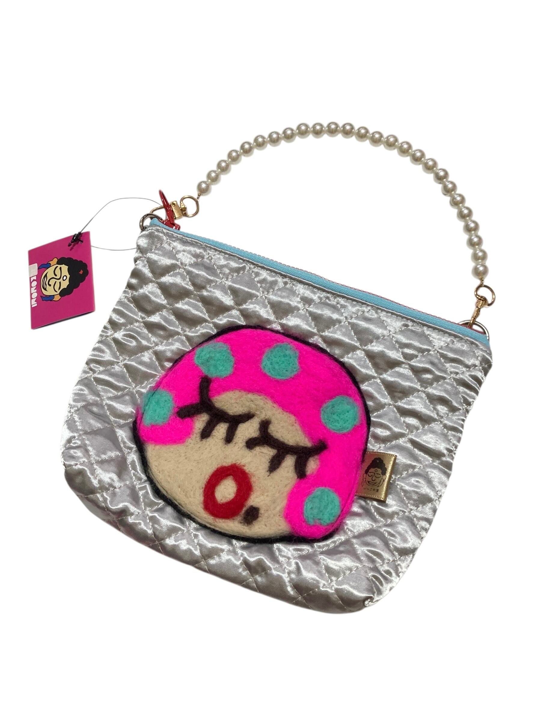 【12/14(日)21:00-12/17(水)12:00まで限定❣️】いっこの実 / シルバーポーチ20cmファスナー(女の子)