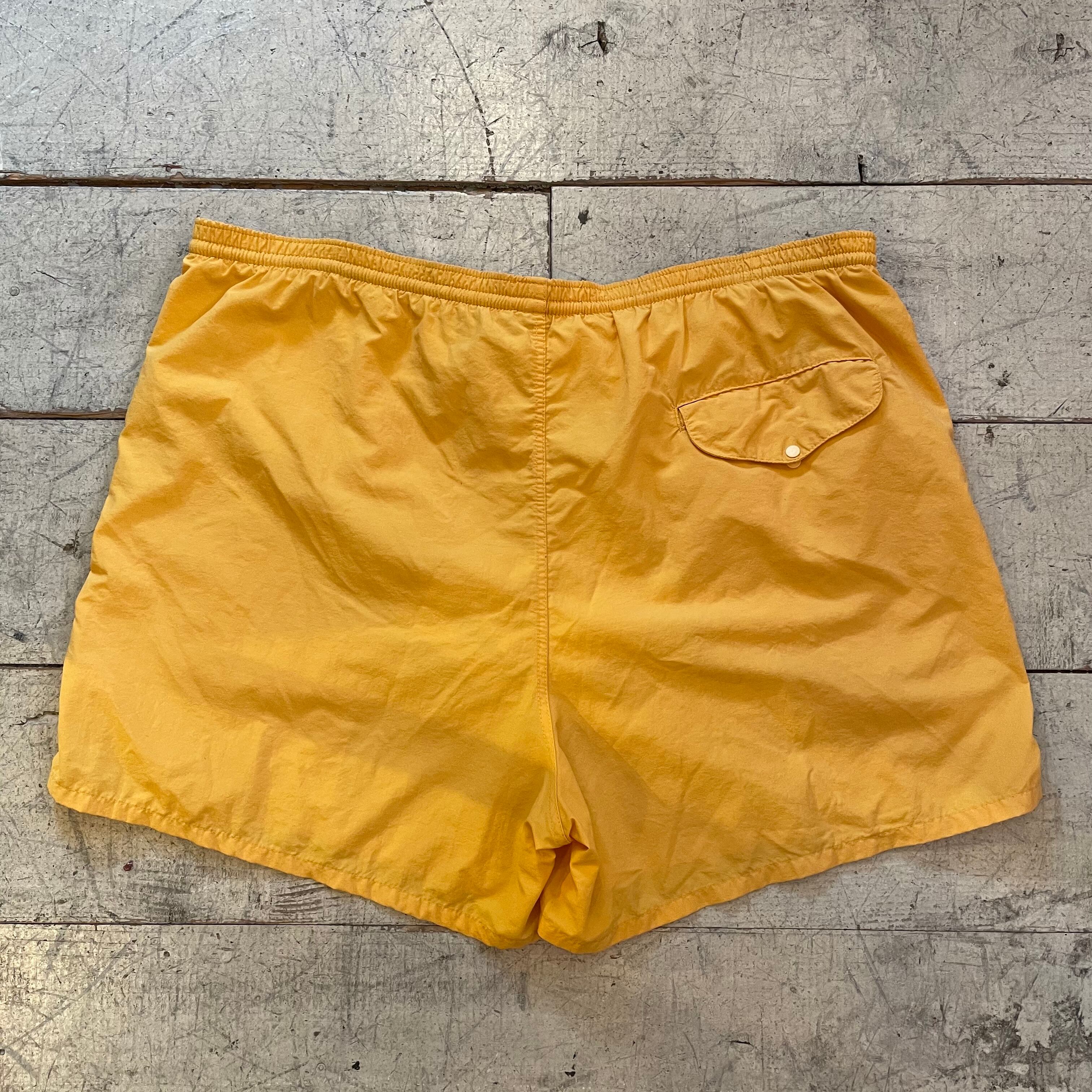 Spring/Summer 1991 Patagonia 3.5” Baggies Shorts, Yellow (XL/XXL)