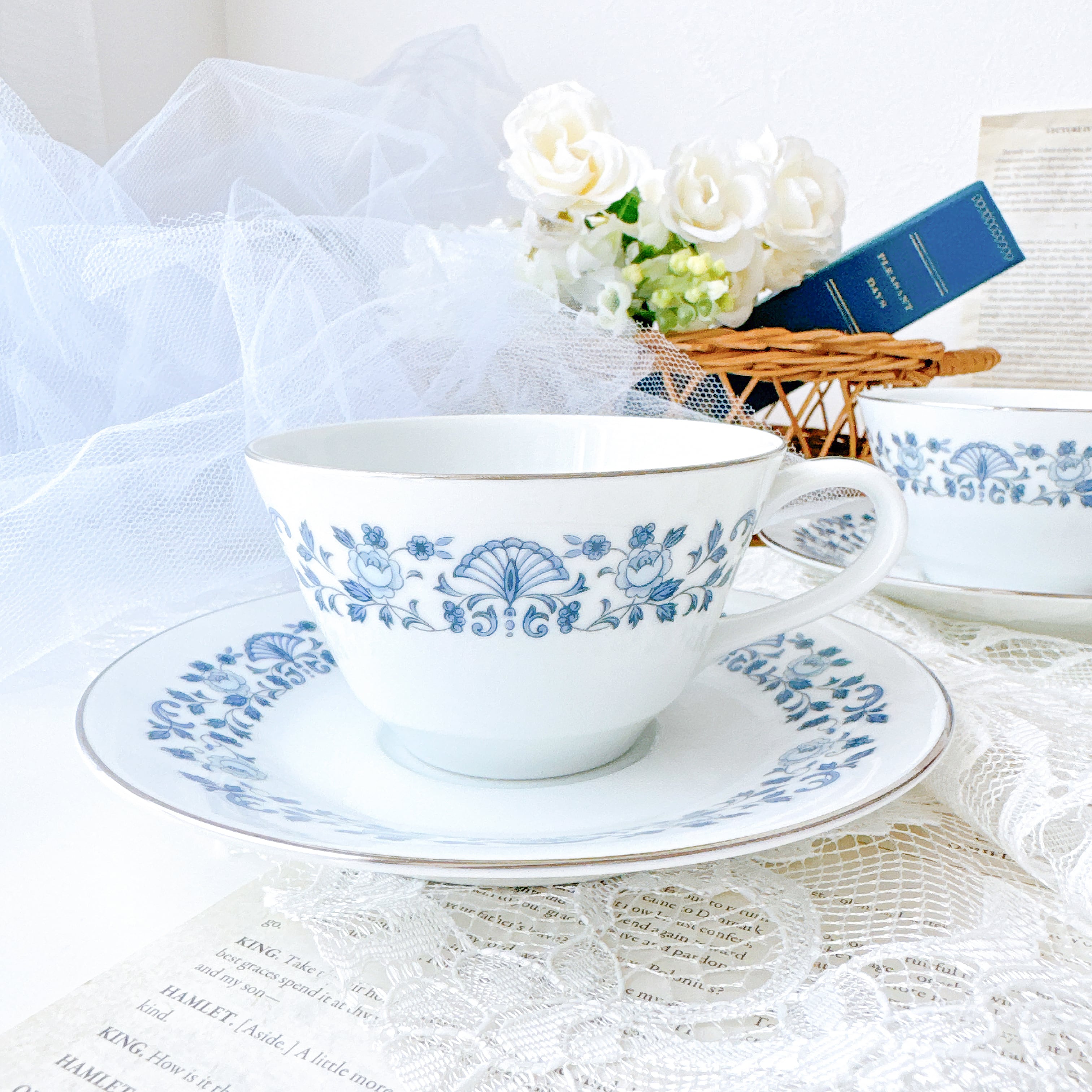 vintage】Noritake CHARLOTTE ノリタケ シャーロット ティーカップ