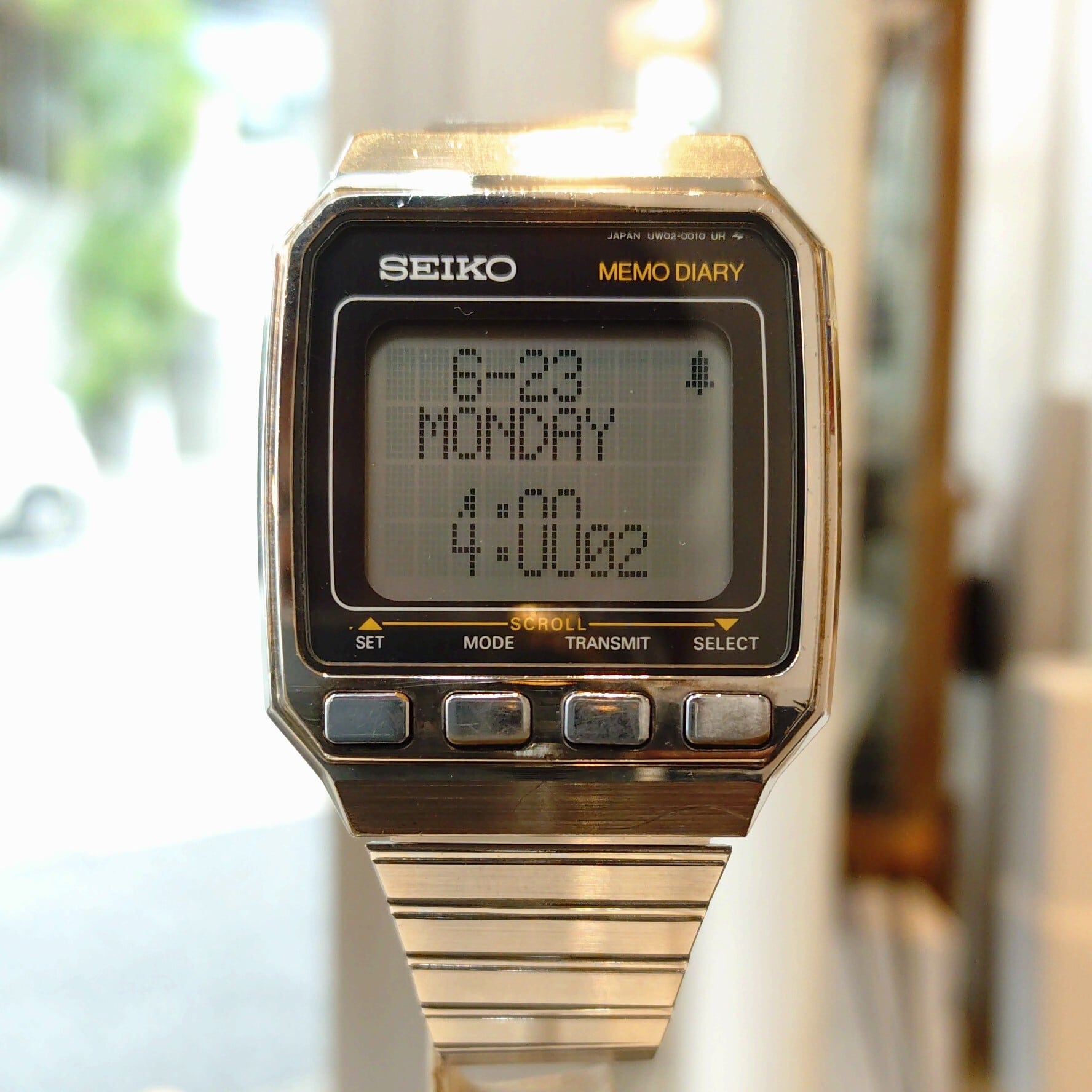 SEIKO MEMO DIARY デジタル腕時計 SEIKO MEMO DIARY デジタル腕時計