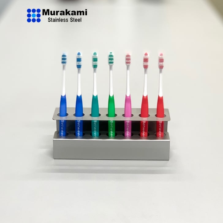 Rady 希少！フラワー柄　歯ブラシスタンド　ティッシュケース【新品と美品】 歯ブラシスタンド7人用 Sタイプ | Murakami-Stainless