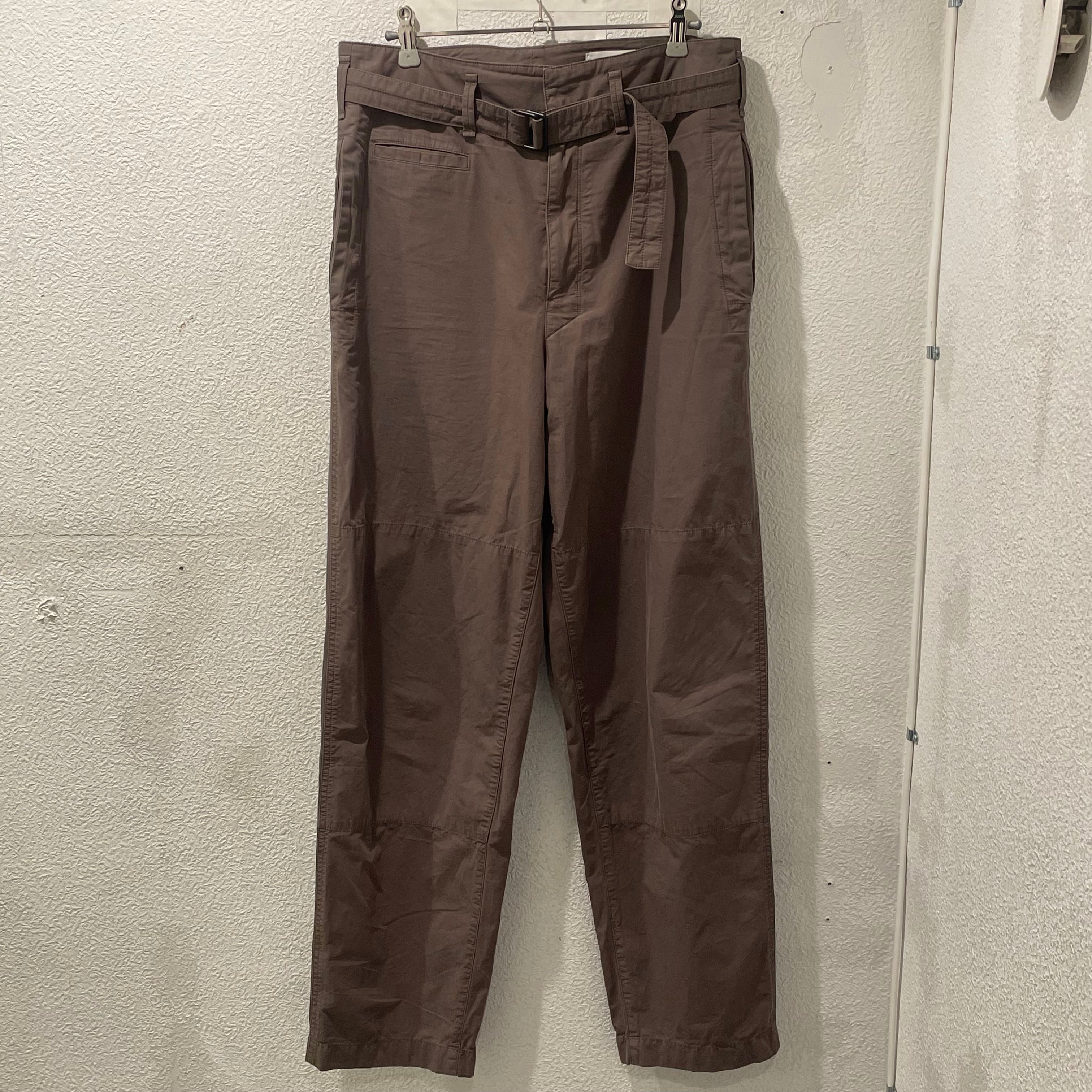 LEMAIRE ルメール BELTED EASY PANTS 972155 パンツ size44 LEMAIRE ルメール BELTED EASY PANTS 972155 パンツ size44