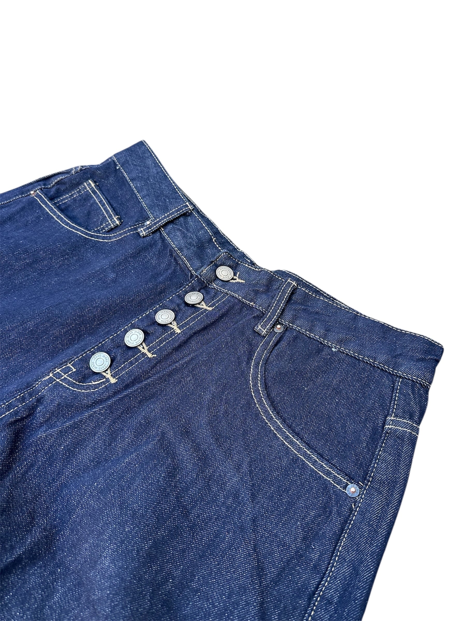 Classic Button Out Semi-Wide Denim | 【ボトムス専門店】MODE SPACE