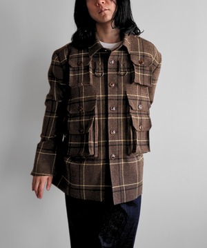 HOMMENA / HM26AWVE03 UTILITY JACKET(BROWN)