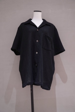 OUR LEGACY BOX SHIRT SHORT SLEEVE Black