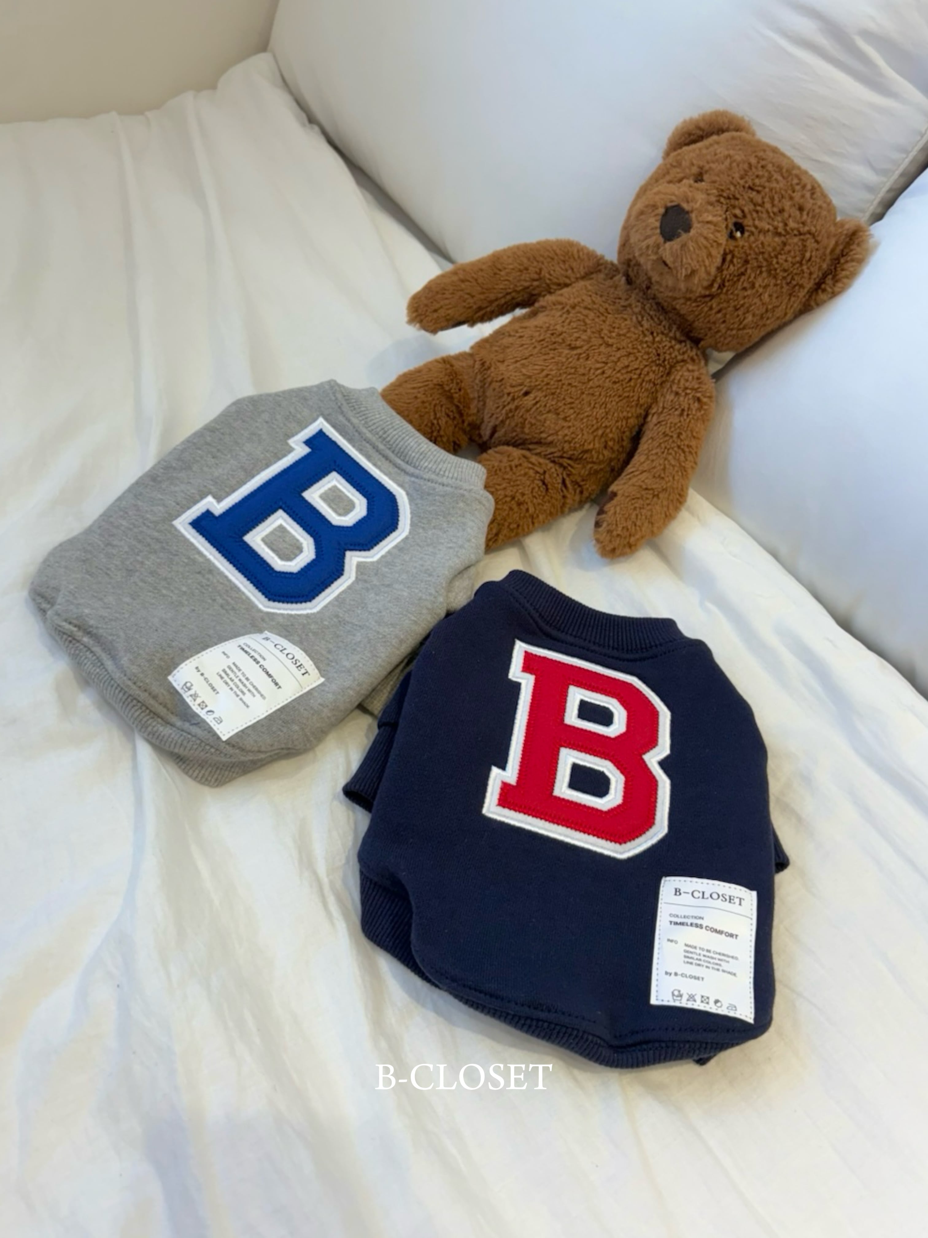 Dog/予約【B-CLOSET】Signature B Sweatshirt  (2color)