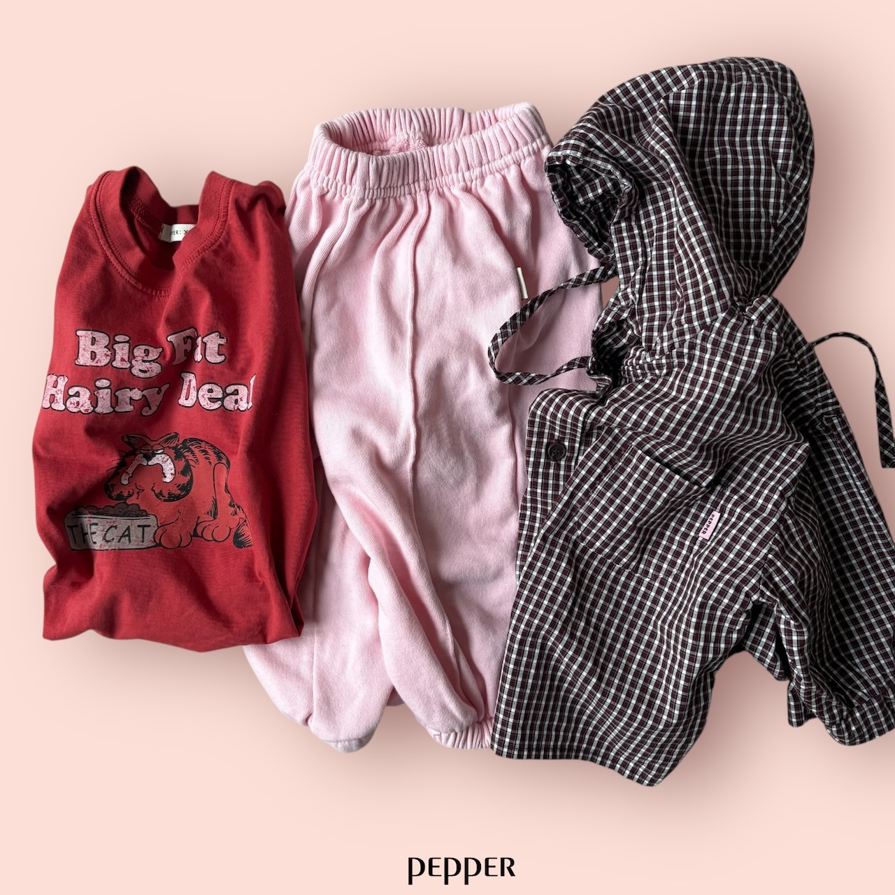 PEPPER 26/SP Chubby cat short-sleeve T-shirt