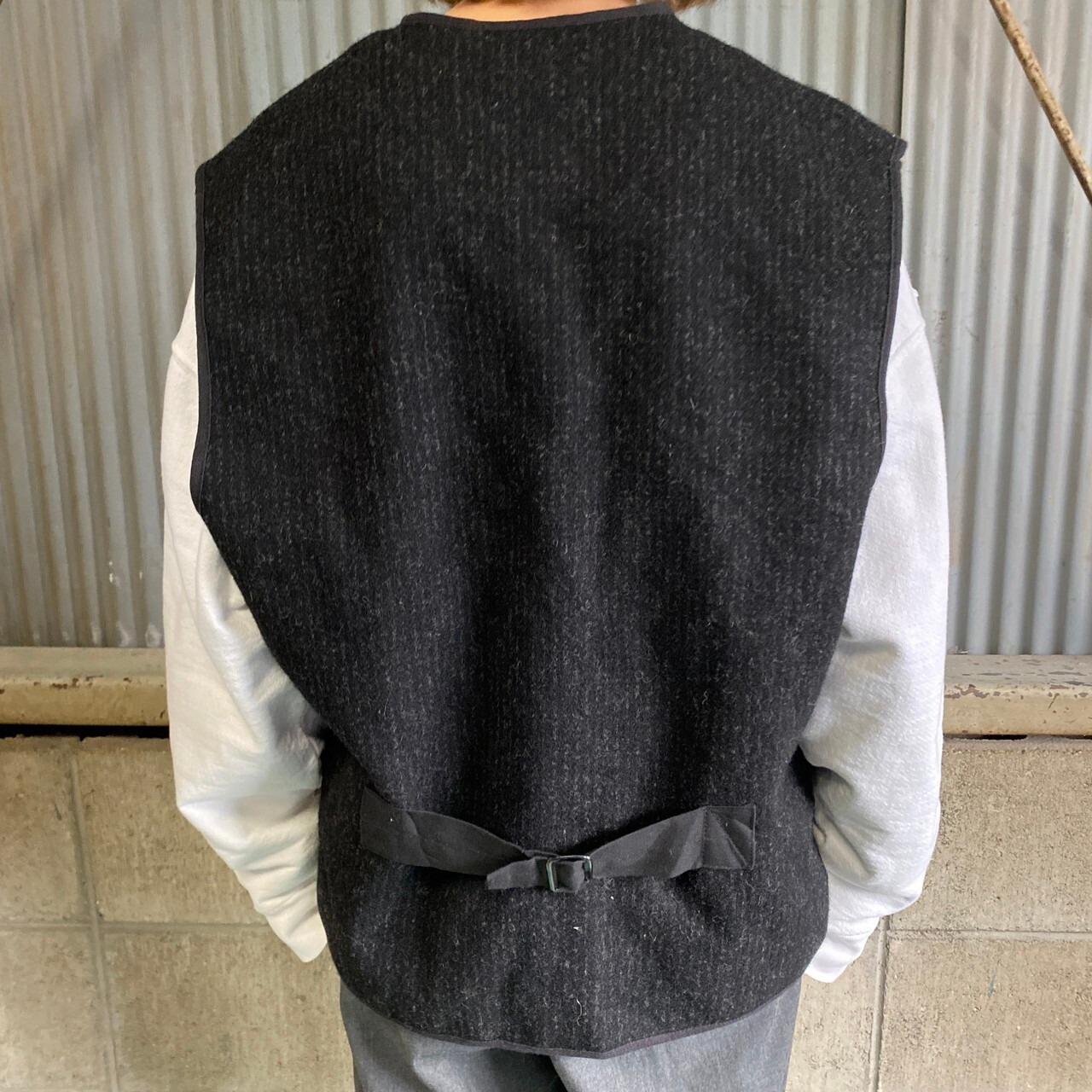 90年代 USA製 WOOLRICH ウールリッチ ウールハンティングベスト 