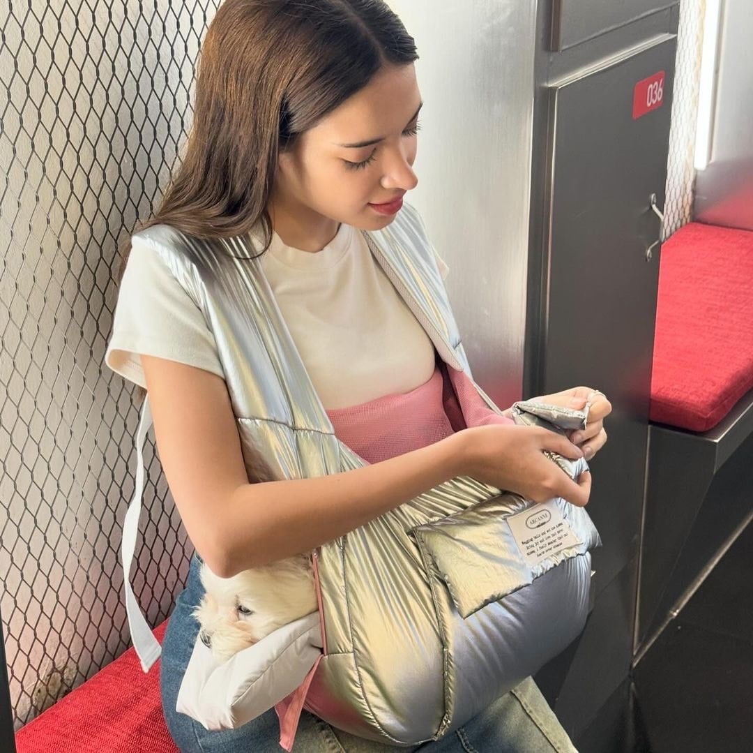 予約【ARCANNE】Canne bag《Silver×Mint / 2size対応》 | haneulpet