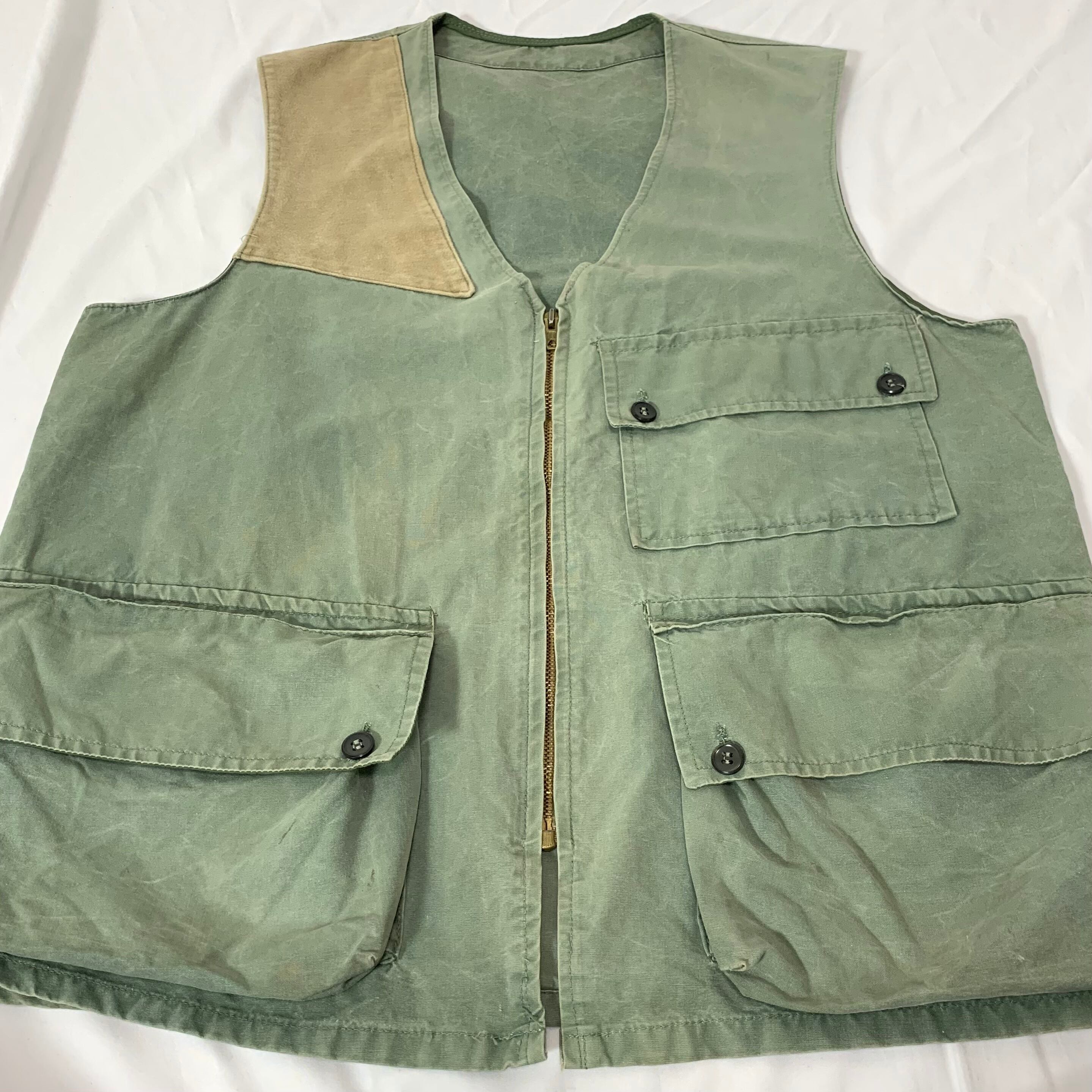 vintage old 60s 70s manufrance Hunting Vest MADE IN FRANCE ...