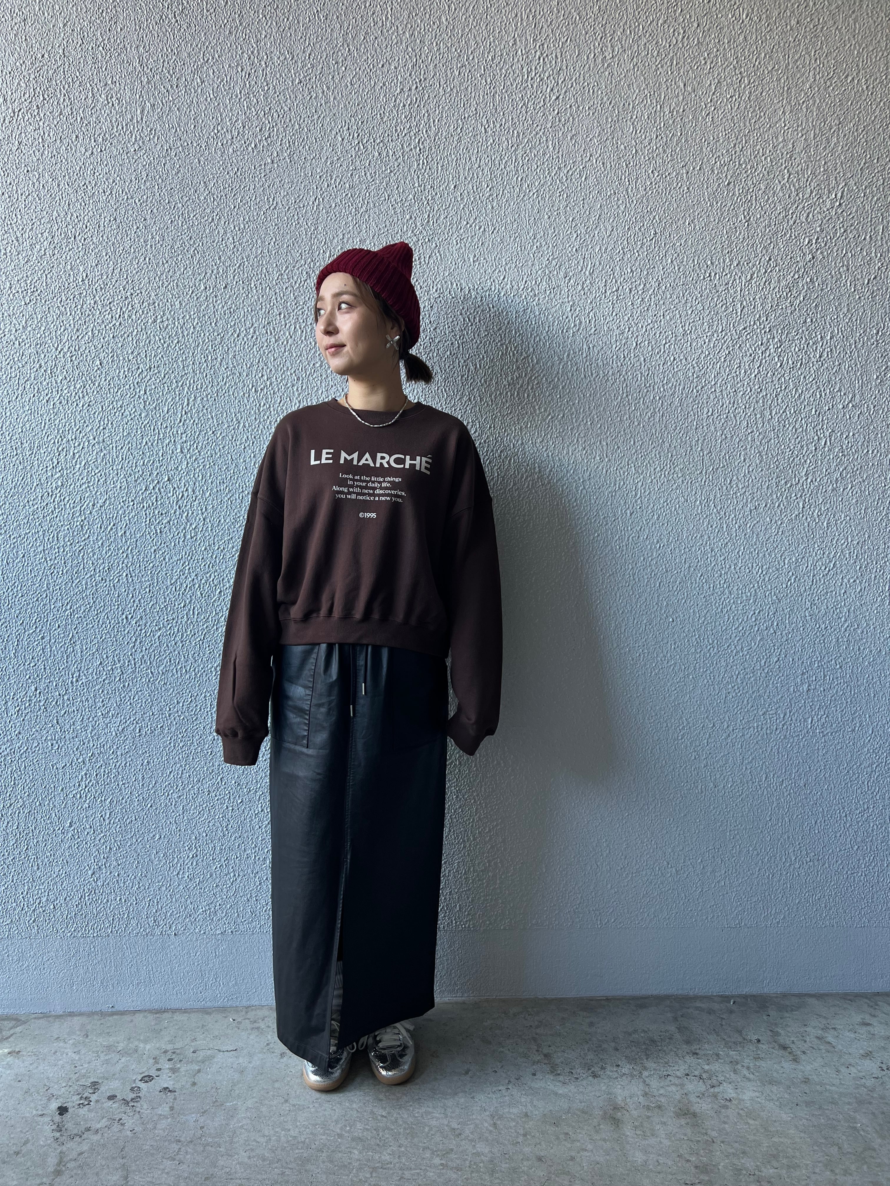 【CHIGNON】MARCHEスウェットプルオーバー 8454-132