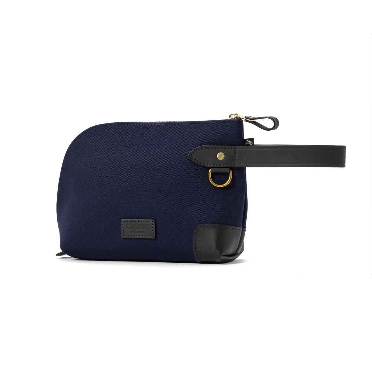 ZIPPED POUCH 3rd / DALBY CANVAS  NAVY - 2
