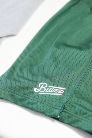 LOGO PRO CLUB MESH SHORTS [GREEN]