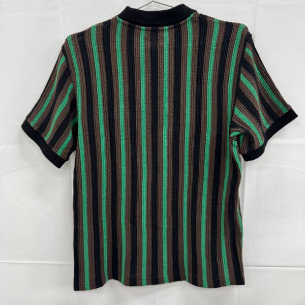 supreme 22ss 半袖ニットポロ Supreme/シュプリーム【22SS】Open Knit Stripe Zip Polo/オープン